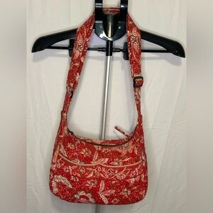 Red Paisley Shoulder Bag